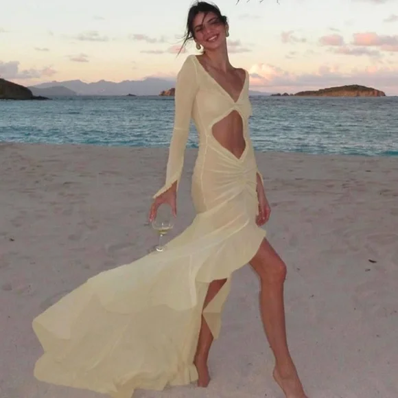 NWT HELSA The Hilma Gown: Small - Picture 6 of 15